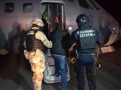 Detienen a "La Vieja", presunto lugarteniente del Cártel de Santa Rosa de Lima