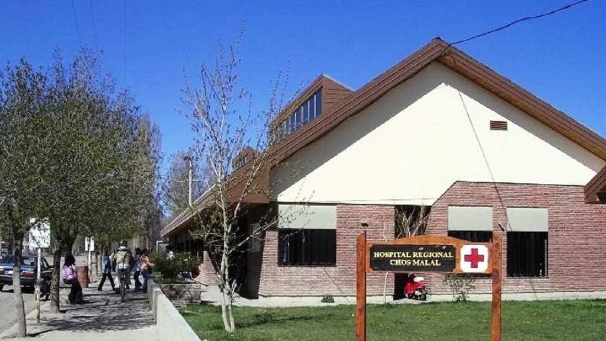 Hospital Regional de Chos Malal. Fuente: (Twitter)