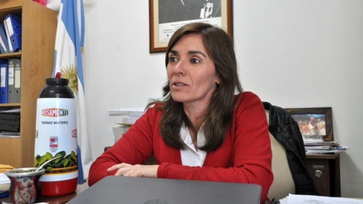 Alejandra Mas, presidenta del Partido Justicialista rionegrino. Fuente: (Twitter)