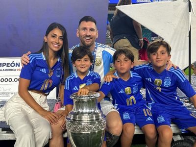 La pareja ideal: el conmovedor mensaje de Antonela Roccuzzo a Messi tras la victoria de ayer