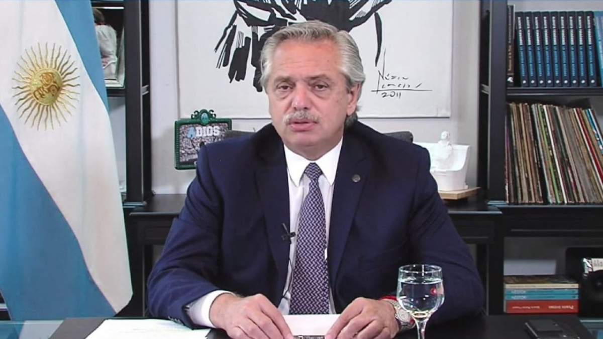 Alberto Fernández, presidente de la Nación. Fuente: (Twitter)