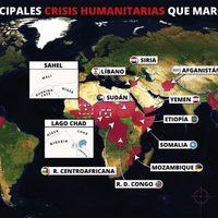 Estas son las 15 principales crisis humanitarias que marcarán el 2022