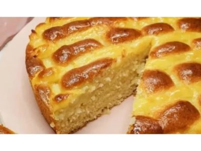 Torta de crema pastelera y chips de chocolate: tentate este sábado y disfrutala con unos mates bien calentitos