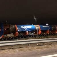 Arrancó el mega operativo para trasladar el reactor de IMPSA