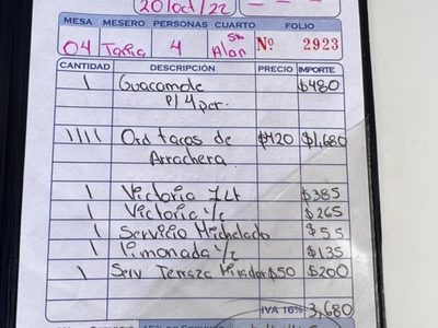 Periodista denuncia cobros excesivos en restaurante del Zócalo; “me vieron la cara de turista”