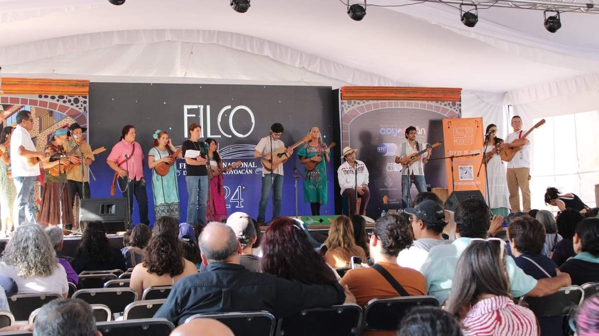 Actividades en la Feria del Libro de Coyoacán