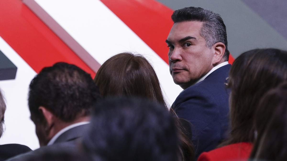 El dirigente nacional del PRI, Alejandro Moreno