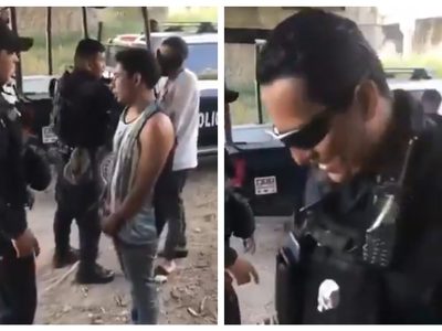 Policías de Celaya se graban humillando y golpeando a dos jóvenes (Videos)