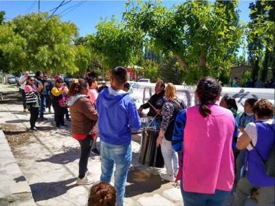 Municipales de Vista Alegre reclamaron diálogo con Ridao en el día 14 del paro