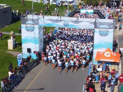 Deportistas de la región correrán la Maratón de los Ríos a orillas del Limay por el Día Mundial del Agua