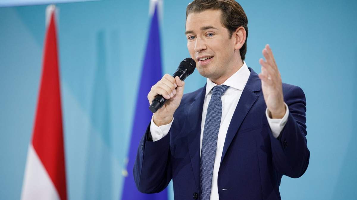 Sebastián Kurz, canciller de Austria. Fuente: (Twitter)