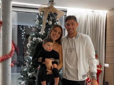 “Te amo”: las dulces palabras de Mina Bonino a Federico Valverde en una importante fecha