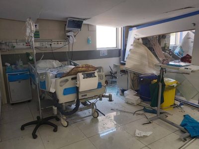 Irán acusa a Israel de atacar un hospital y denuncia que constituye un crimen de guerra