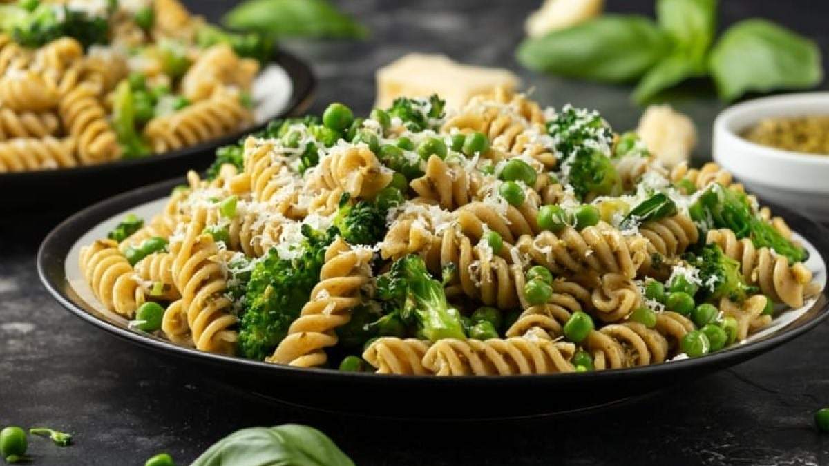 Fideos de brócoli. Fuente: (Instagram)