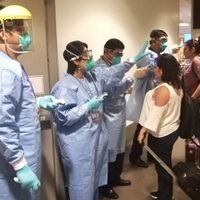 No quiso respetar la cuarentena por coronavirus y agredió a un empleado de seguridad