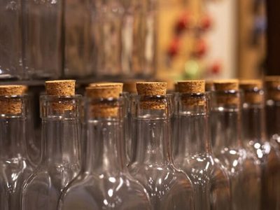 Dale otra oportunidad a las botellas de vidrio vacías y hacé este divino fanal para tu habitación