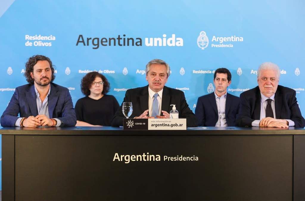 Alberto Fernández Anunció la extensión de la cuarentena. Foto: (Twitter)