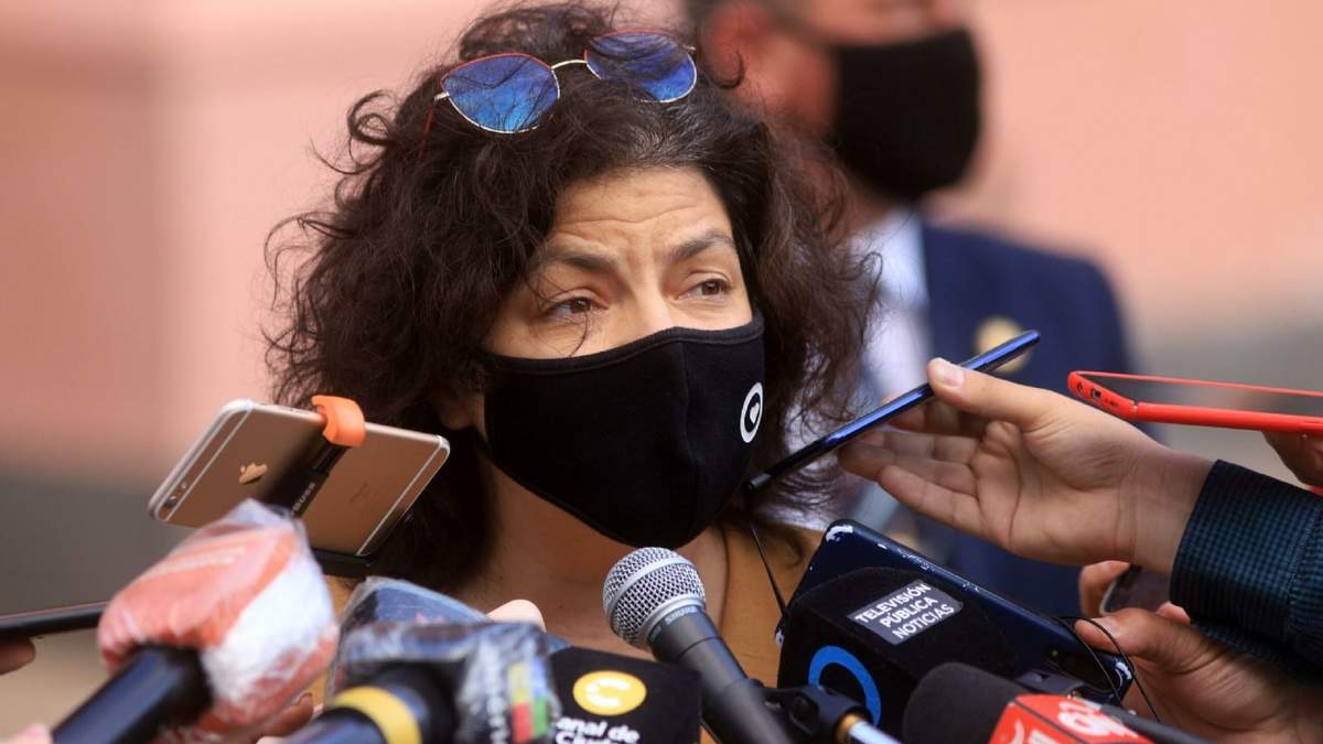 Carla Vizzotti. Fuente: (Twitter)