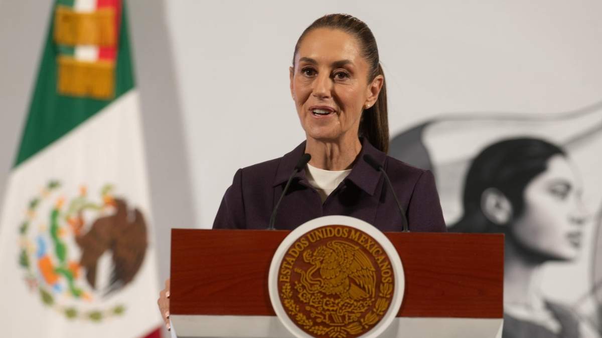 Claudia Sheinbaum en la mañanera