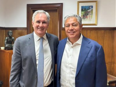 Rolando Figueroa se reunió con el canciller Quirno y ratificó que Neuquén puede abastecer con gas al sur de Brasil