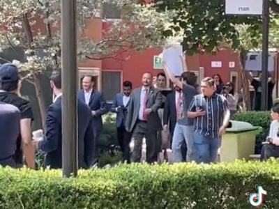 Increpan en ITAM a Santiago Taboada; lo vinculan con corrupción inmobiliaria (Video)