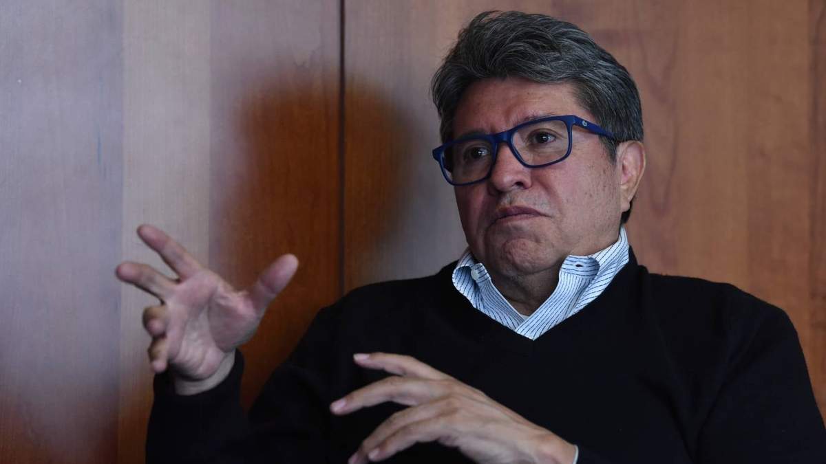 El senador Ricardo Monreal