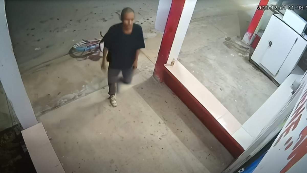 El presunto agresor fue captado por cámaras de vigilancia