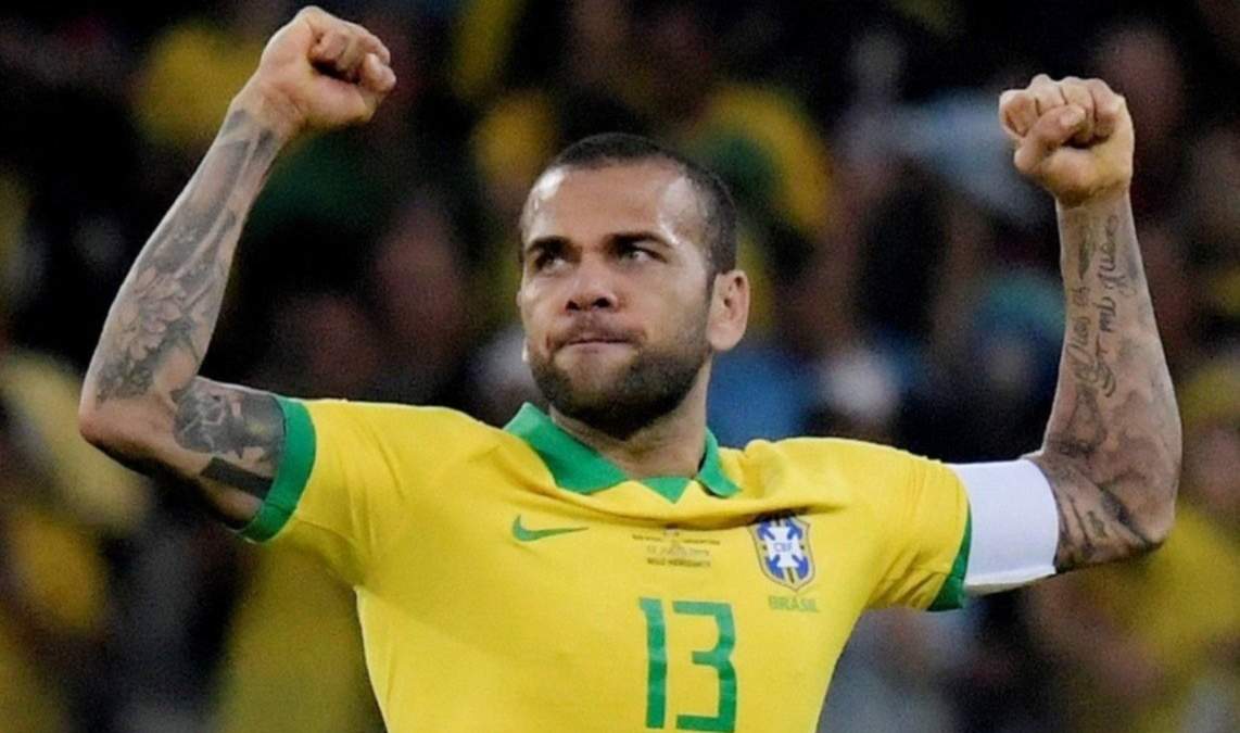 Dani Alves. Fuente: (Twitter).