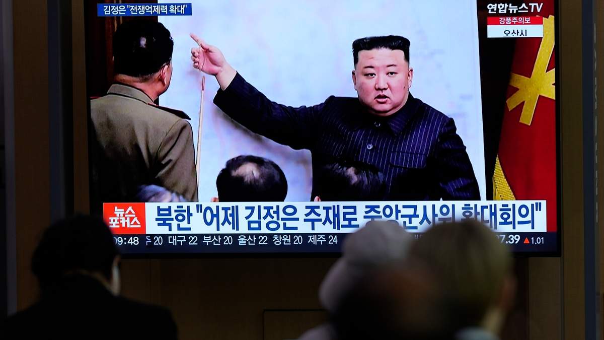 La televisión japonesa muestra imágenes de Kim Jong-Un, líder de Corea del Norte