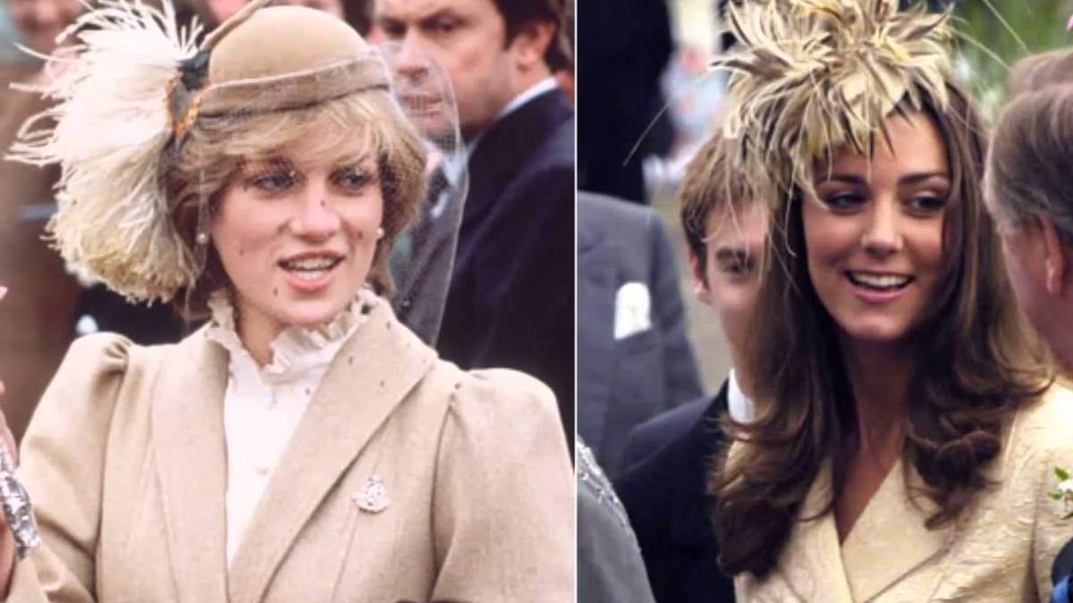 Lady Di y Kate Middleton. Fuente: (Instagram)
