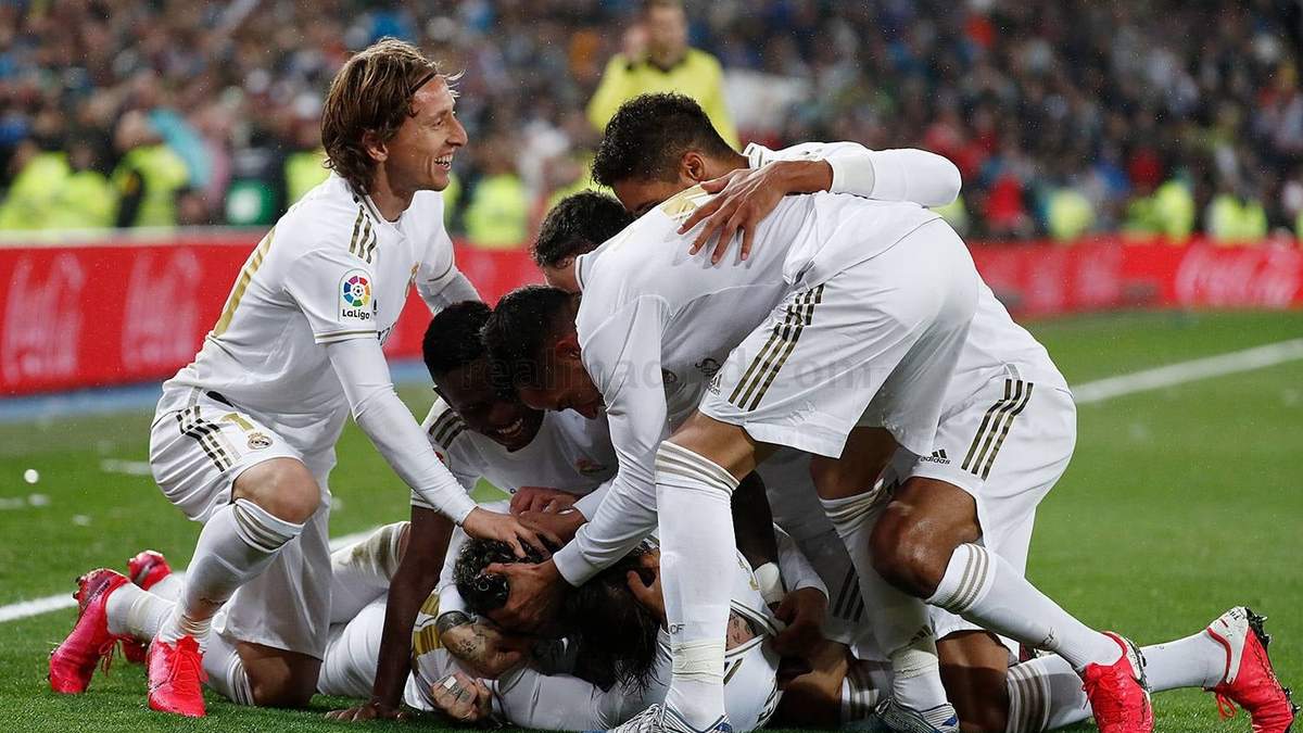 Festeja el Real Madrid. Fuente (Instagram)