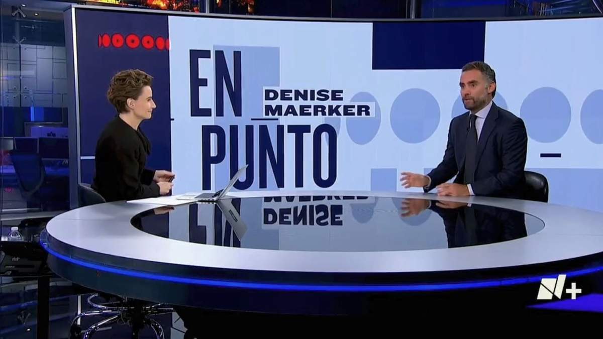 Denise Maerker y Enrique Acevedo
