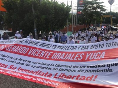 México: comisión de Derechos Humanos investigará la detención de un médico