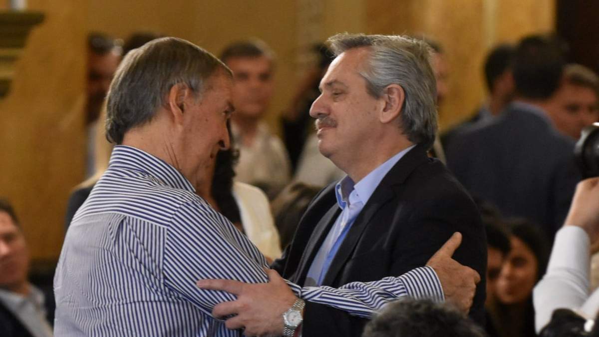 Juan Schiaretti y Alberto Fernández: Fuente: (Instagram)