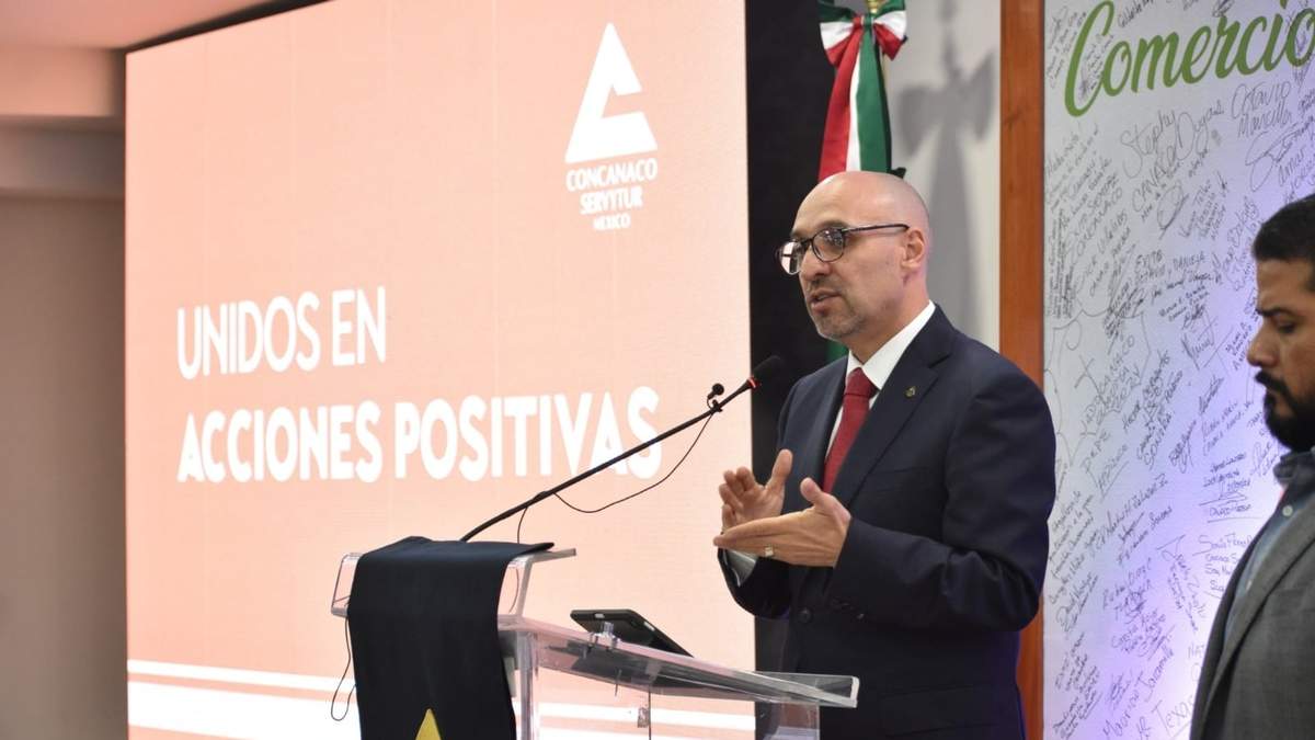 El presidente de la Confederación de Cámaras Nacionales, Octavio de la Torre de Stéffano