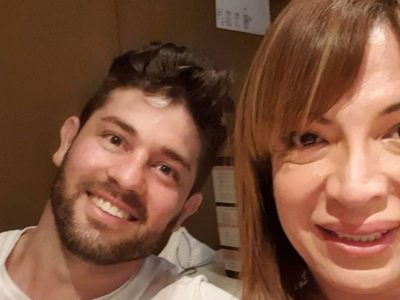 “Me encantó verte”: después de tantos meses, el hermoso reencuentro de Lizy Tagliani y Leo Alturria