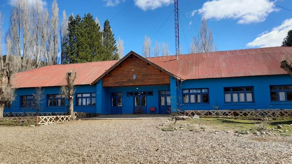 La Escuela 58 de Ruca Choroy. Fuente: (Facebook)