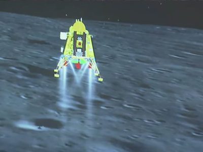 Llega la India al polo sur lunar