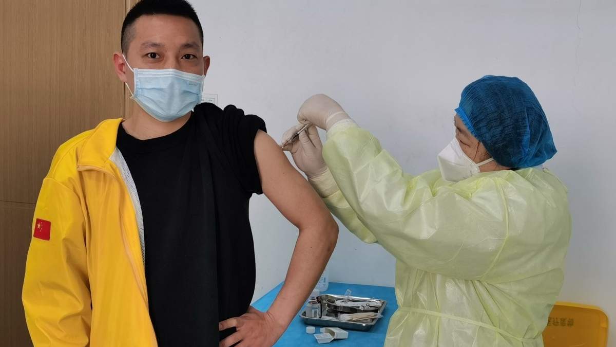 Vacuna china contra el coronavirus. Fuente: (Twitter)
