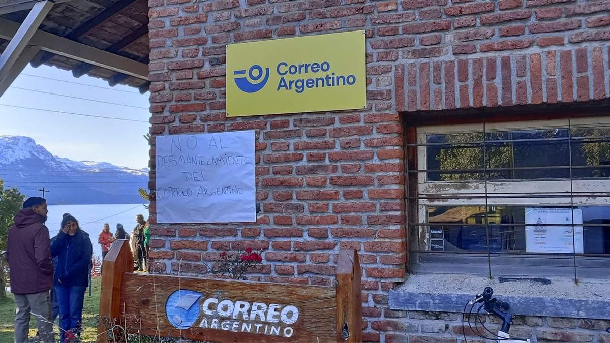 La oficina del Correo Argentino que fue cerrada. Fuente: (Facebook)