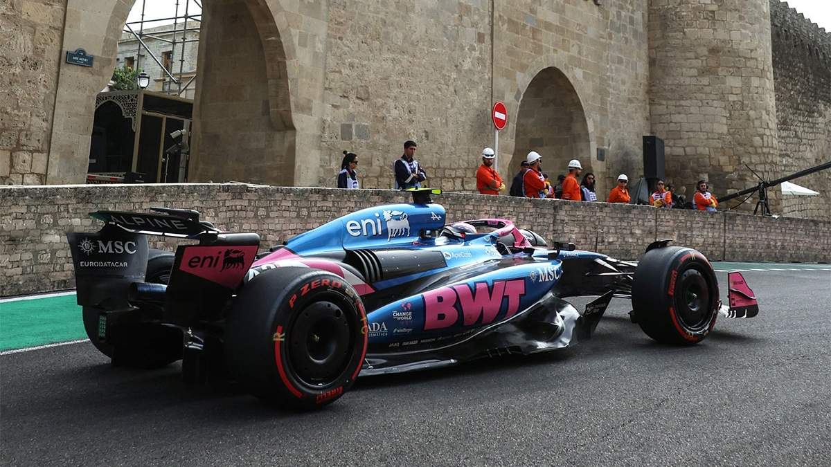 Colapinto no tuvo un buen día en el callejero del Gran Premio de Azerbaiyán.