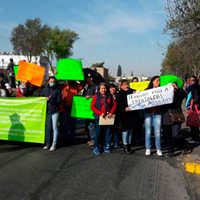 Con jornada de movilizaciones emplazan a Aureoles a saldar deudas con gremios