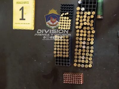 En un operativo, secuestraron gran cantidad de municiones y armas de fuego