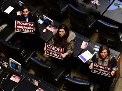 Kenia López anuncia juicio político contra Rosario Piedra por designaciones "en lo oscurito"