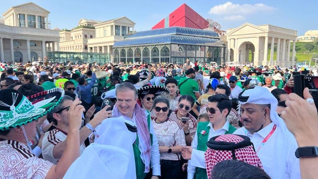 El canciller en Qatar