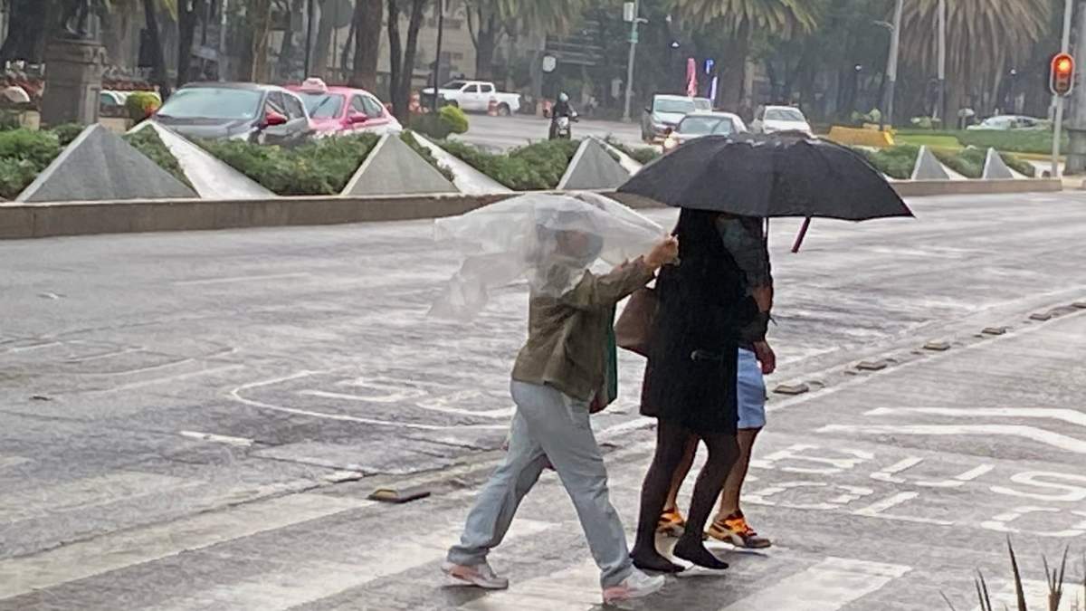 Lluvias en la CDMX