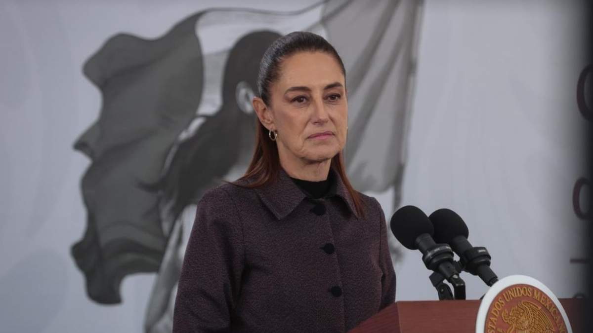 La presidenta Claudia Sheinbaum