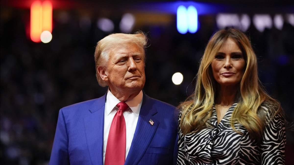Melania y Donald Trump