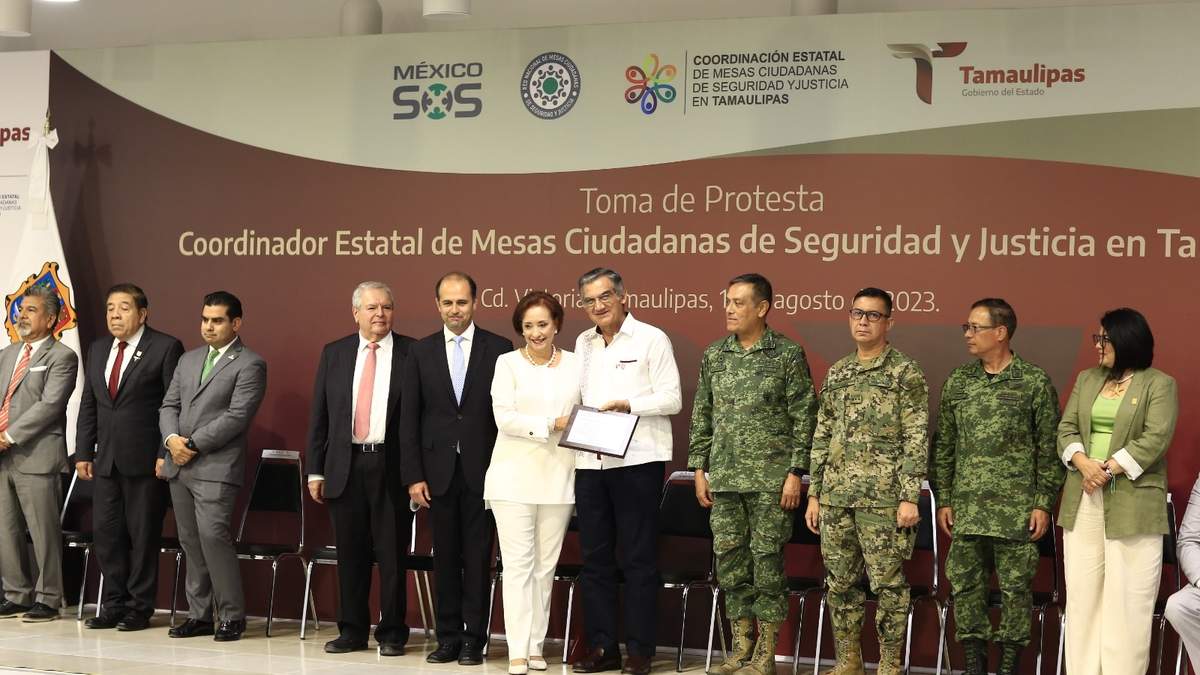 Tamaulipas, ejemplo de éxito; abajo de la media nacional en todos los delitos: coordinador de Mesas Ciudadanas de Seguridad y Justicia