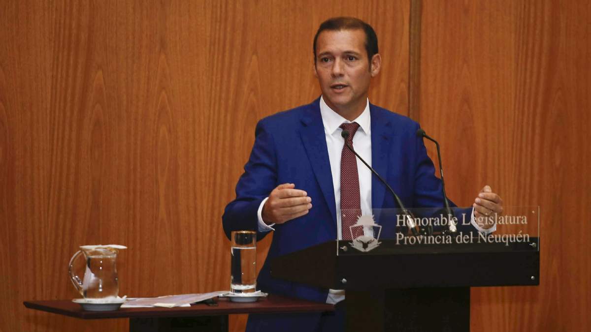 Omar Gutiérrez, gobernador de Neuquén. Fuente: (Twitter)